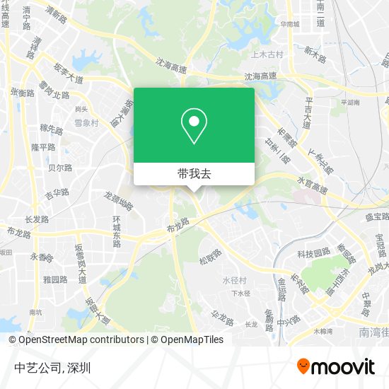 中艺公司地图