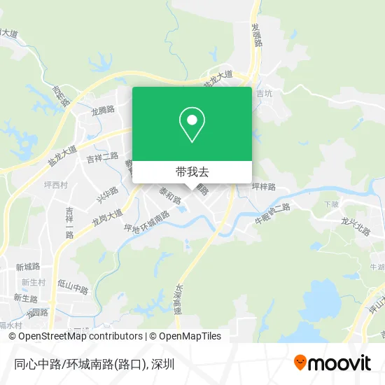 同心中路/环城南路(路口)地图