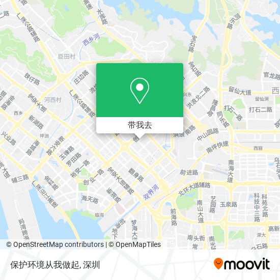 保护环境从我做起地图