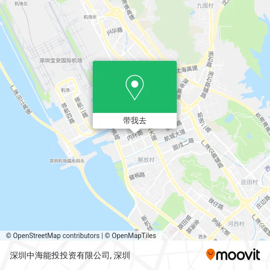 深圳中海能投投资有限公司地图