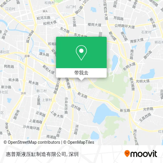 惠普斯液压缸制造有限公司地图