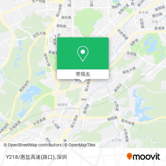 Y218/惠盐高速(路口)地图