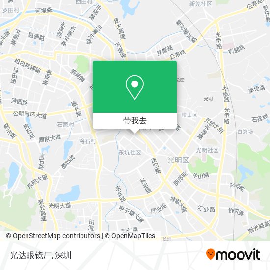 光达眼镜厂地图