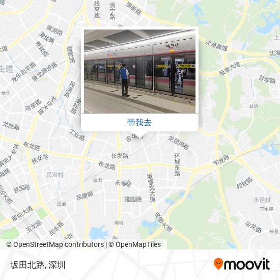 坂田北路地图