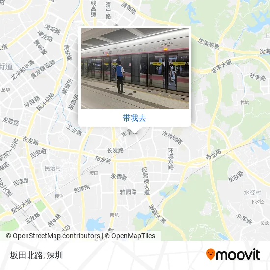 坂田北路地图