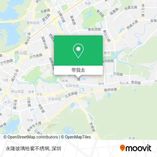 永隆玻璃给窗不绣纲地图