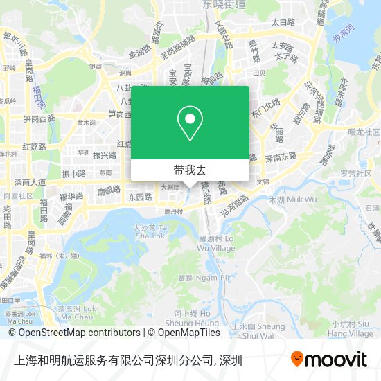 上海和明航运服务有限公司深圳分公司地图