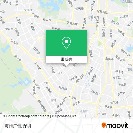 海淮广告地图