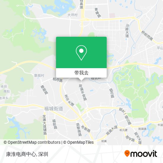 康淮电商中心地图