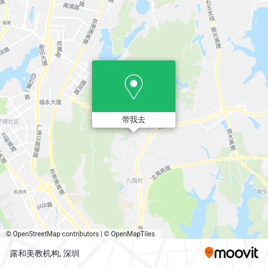 露和美教机构地图