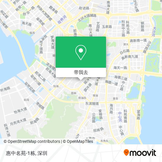 惠中名苑-1栋地图
