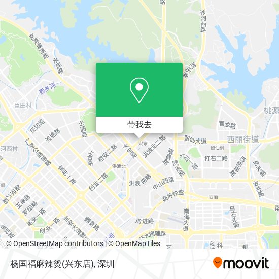 杨国福麻辣烫(兴东店)地图