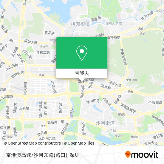 京港澳高速/沙河东路(路口)地图