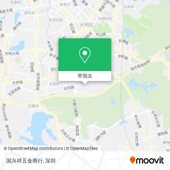 国兴祥五金商行地图