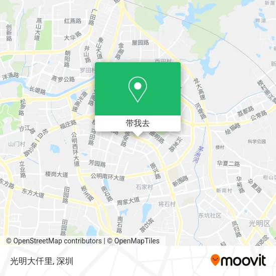 光明大仟里地图