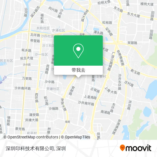 深圳印科技术有限公司地图