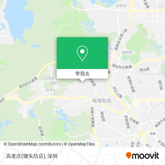 高老庄(馒头坊店)地图