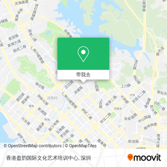 香港盈韵国际文化艺术培训中心地图
