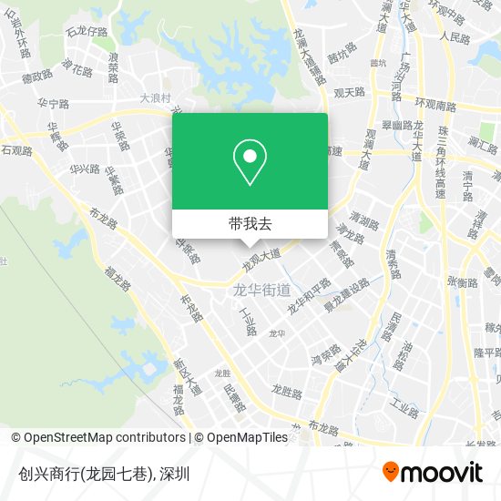 创兴商行(龙园七巷)地图