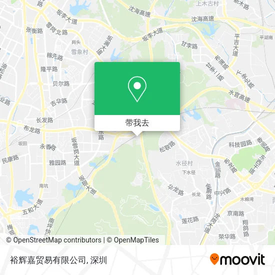 裕辉嘉贸易有限公司地图