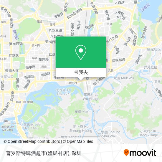 普罗斯特啤酒超市(渔民村店)地图