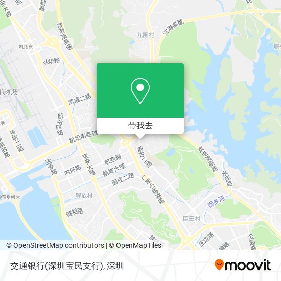 交通银行(深圳宝民支行)地图
