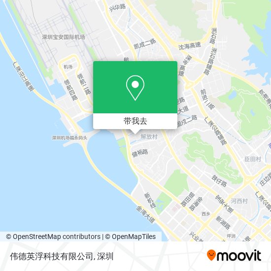 伟德英浮科技有限公司地图