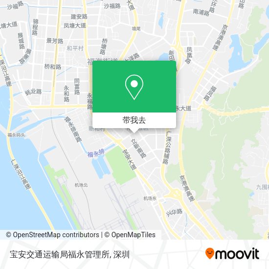 宝安交通运输局福永管理所地图