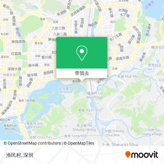 渔民村地图