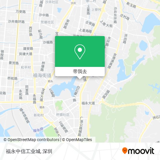 福永中信工业城地图
