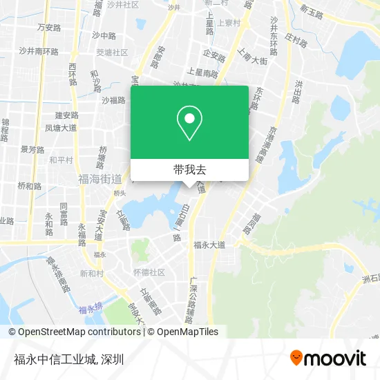 福永中信工业城地图