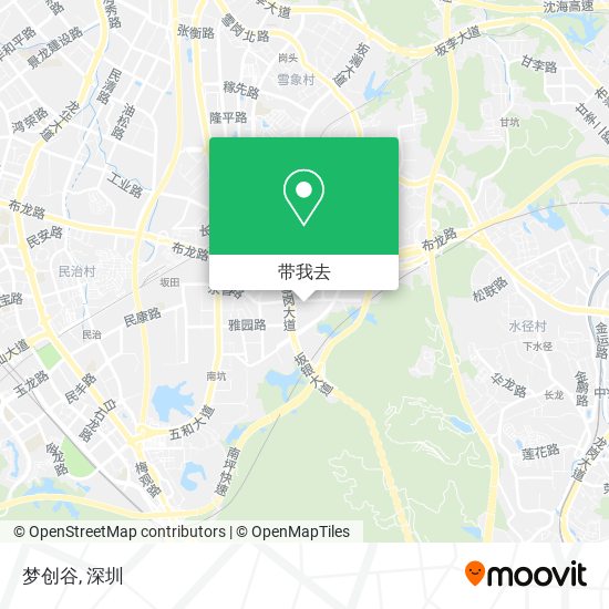 梦创谷地图