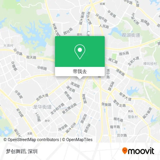 梦创舞蹈地图