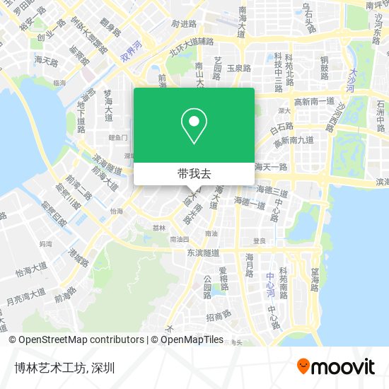 博林艺术工坊地图
