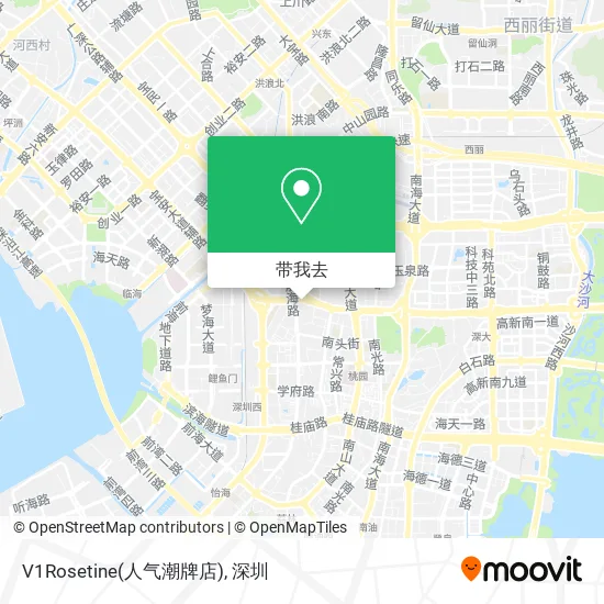 V1Rosetine(人气潮牌店)地图