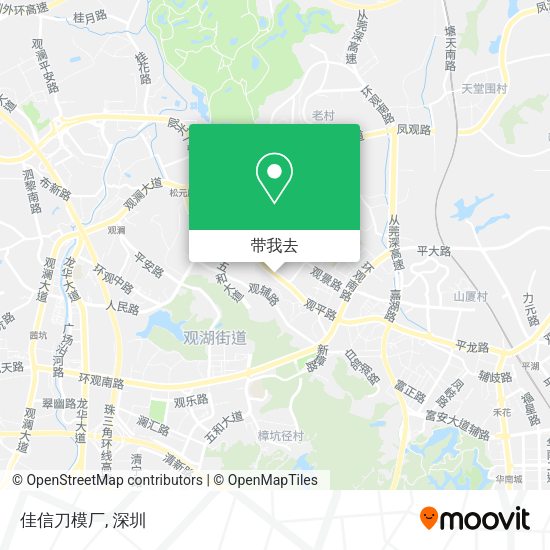 佳信刀模厂地图