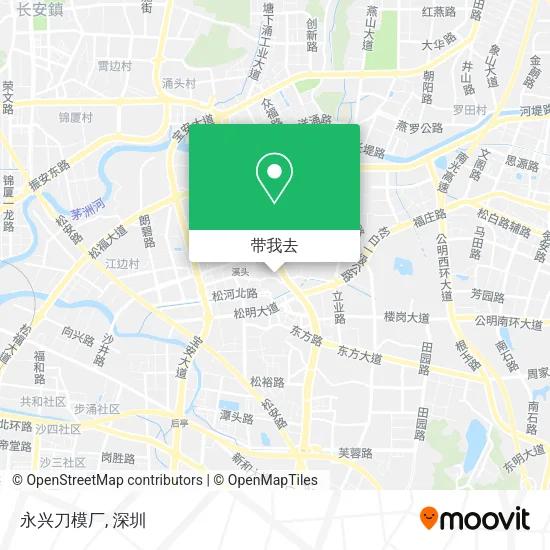 永兴刀模厂地图