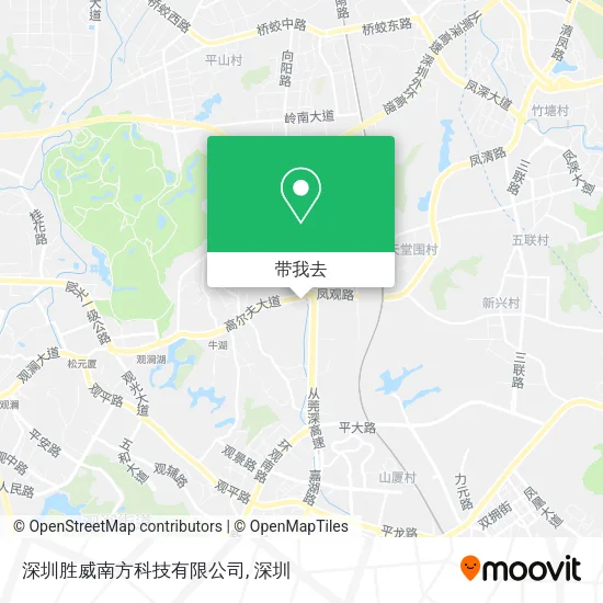 深圳胜威南方科技有限公司地图