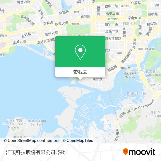 汇顶科技股份有限公司地图
