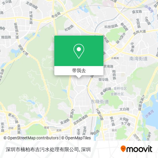 深圳市楠柏布吉污水处理有限公司地图