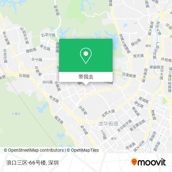 浪口三区-66号楼地图