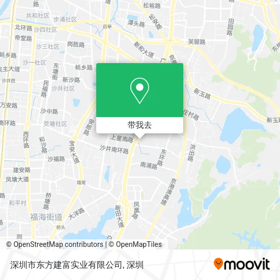 深圳市东方建富实业有限公司地图