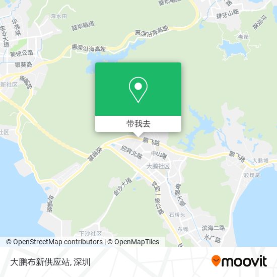 大鹏布新供应站地图