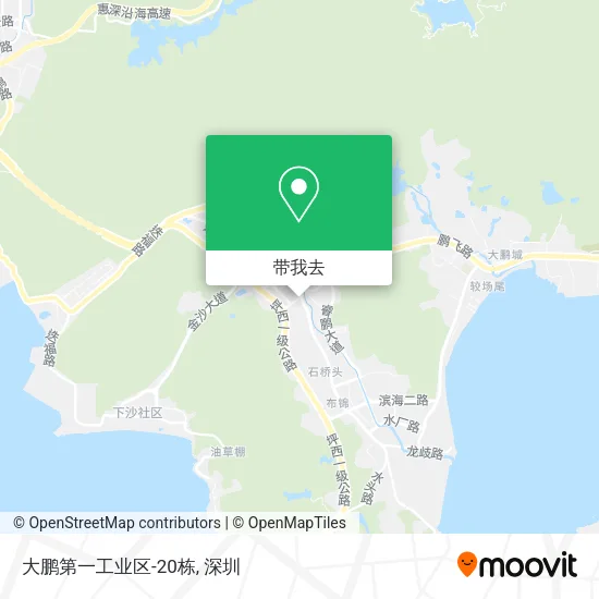 大鹏第一工业区-20栋地图