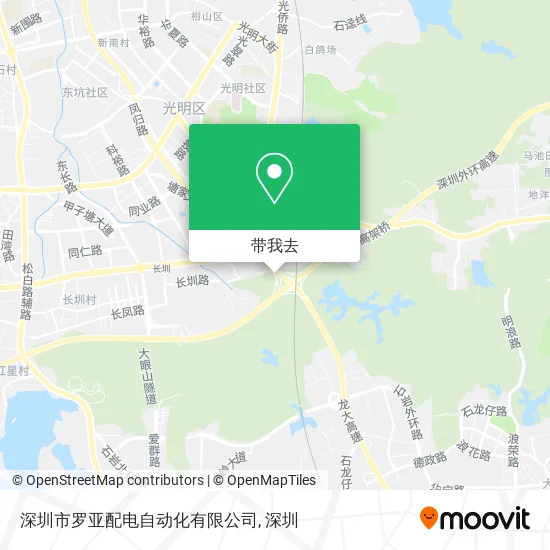 深圳市罗亚配电自动化有限公司地图