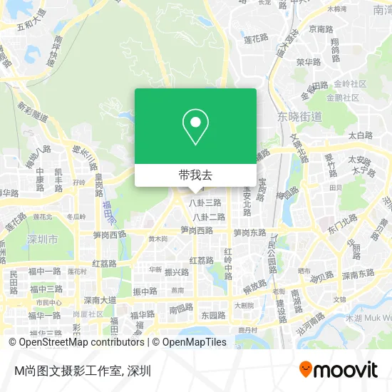 M尚图文摄影工作室地图