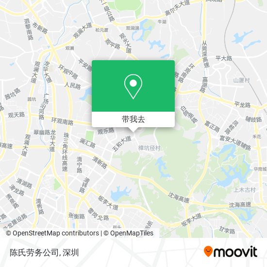 陈氏劳务公司地图