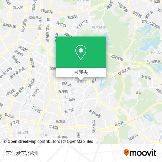 艺佳发艺地图