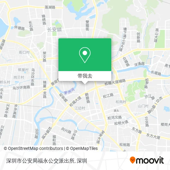 深圳市公安局福永公交派出所地图