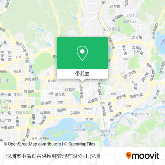深圳市中赢创富供应链管理有限公司地图